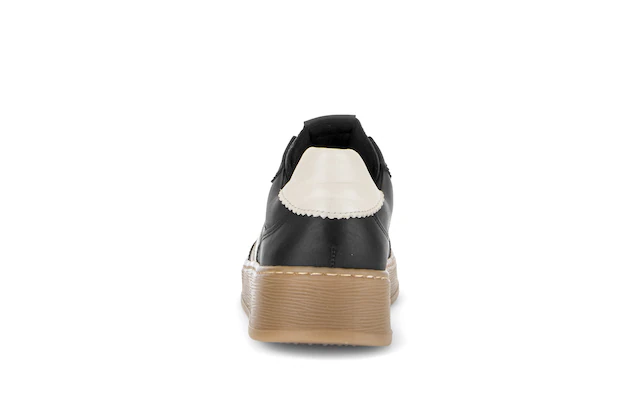 Gabor Sneaker Freizeitschuh, Halbschuh, Schnürer mit Kontrastbesatz, Weite G (=weit)