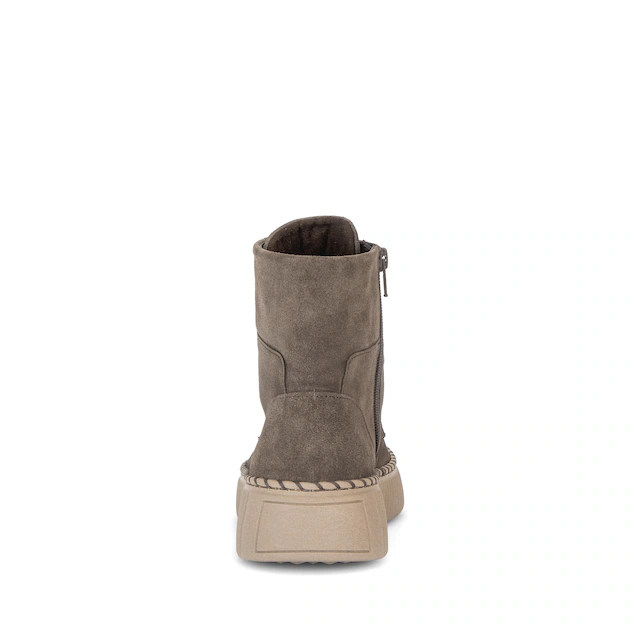Gabor Schnürboots Schnürstiefelette mit modischer Plateausohle und Ziernaht am Plateau