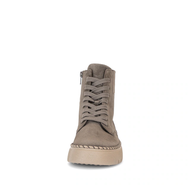 Gabor Schnürboots Schnürstiefelette mit modischer Plateausohle und Ziernaht am Plateau