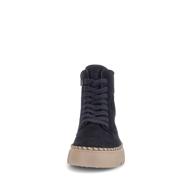 Gabor Schnürboots Schnürstiefelette mit modischer Plateausohle und Ziernaht am Plateau