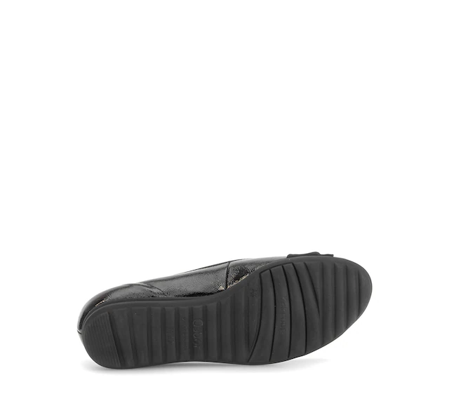 Gabor Pumps Keilabsatz, Businessschuh, Schlüpfschuh, schöne Zierschnalle, Weite G