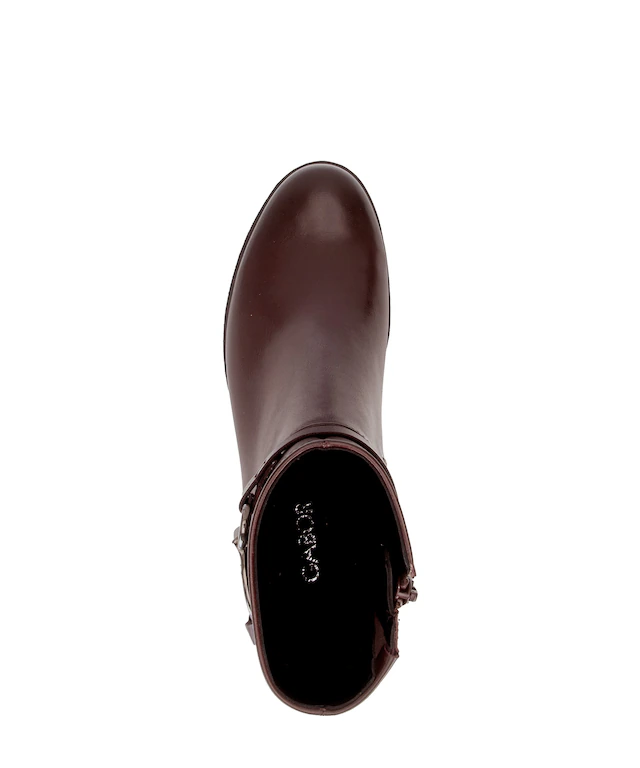 Gabor Stiefelette Blockabsatz, Ankleboots mit modischer Zierschnalle