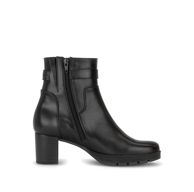 Gabor Stiefelette Blockabsatz, Ankleboots mit modischer Zierschnalle