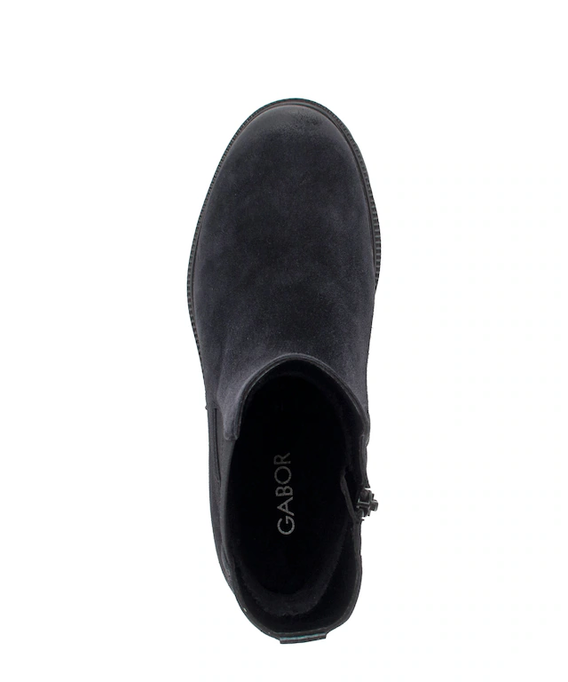 Gabor Chelseaboots Blockabstz, Stiefelette in Komfortweite H (= sehr weit)