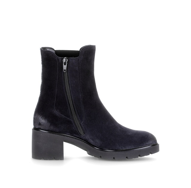 Gabor Chelseaboots Blockabstz, Stiefelette in Komfortweite H (= sehr weit)