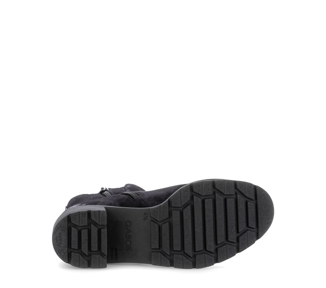 Gabor Chelseaboots Blockabstz, Stiefelette in Komfortweite H (= sehr weit)