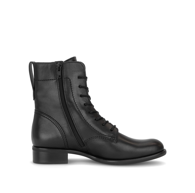 Gabor Schnürstiefelette Blockabsatz, Schnürboots mit herausnehmbarer Innensohle