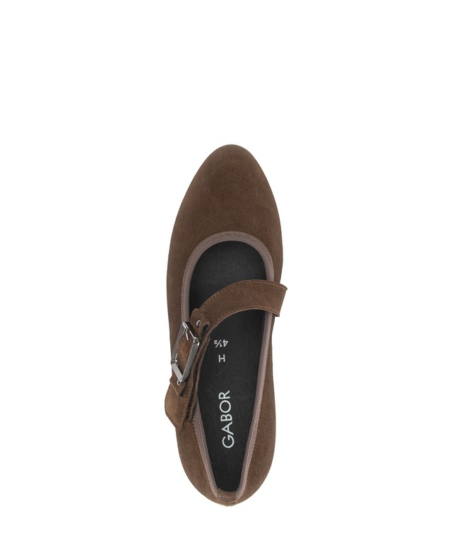 Gabor Pumps Blockabsatz, Businessschuh, Spangenpumps, Komfortweite H (=sehr weit)