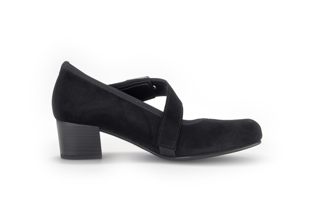 Gabor Pumps Blockabsatz, Businessschuh, Spangenpumps, Komfortweite H (=sehr weit)
