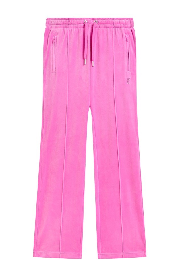 Juicy Couture Sweathose »TINA COL OUT TRACKPANT Damen« Trainingshose Damen, Sweathose, Velour, Jogginghose mit Glitzer, Sale