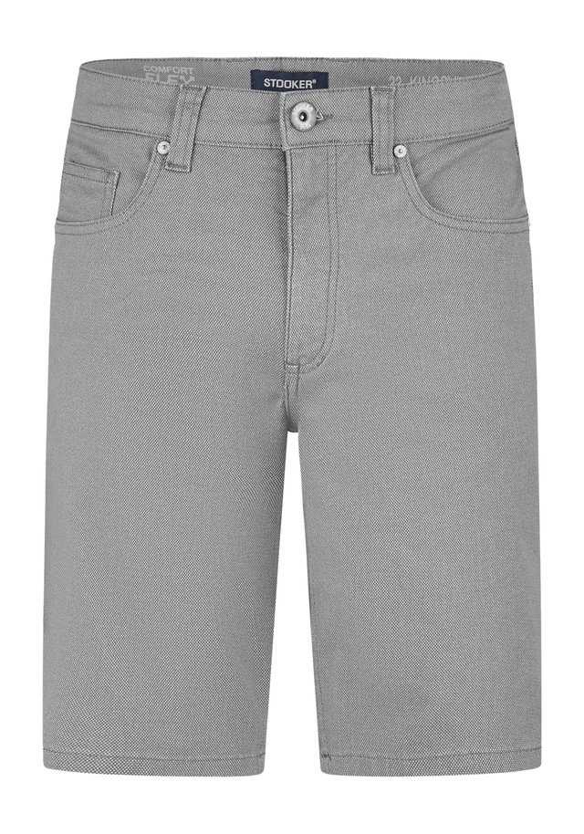 Stooker Men Bermudas »5-Pkt Style Summer Denim Bermudas« Sommer Straight Fit Casual Stretchdenim für Herren