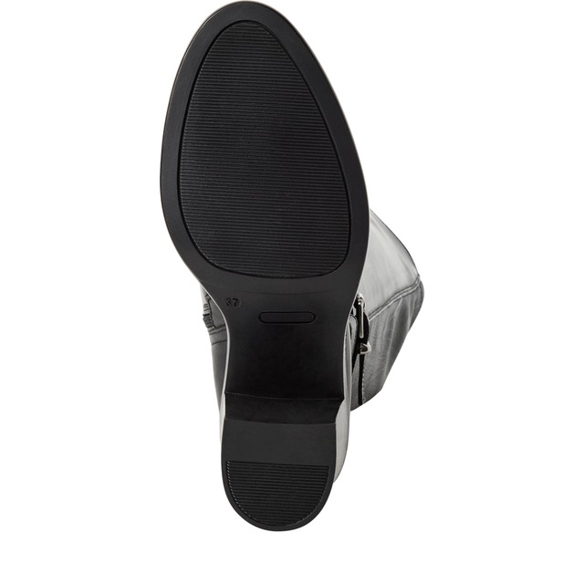 Tamaris Stiefel Blockabsatz, Langschaftstiefel mit modischer Zierschnalle