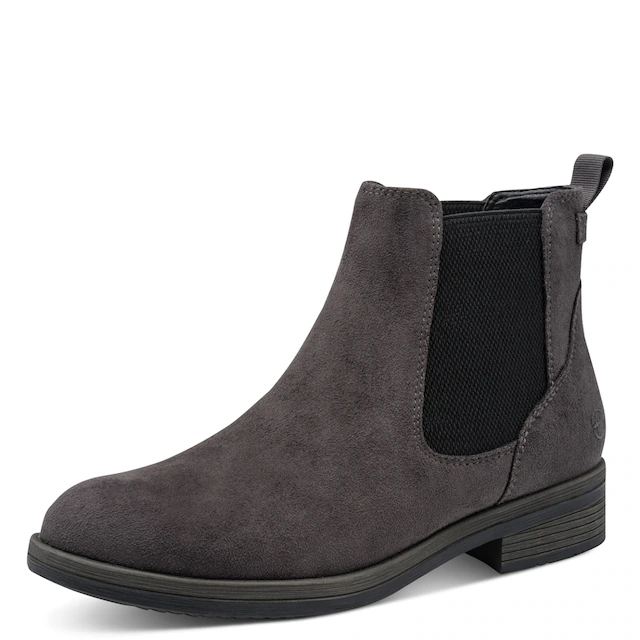 Tamaris Chelseaboots Stiefelette mit beidseitigem Stretcheinsatz