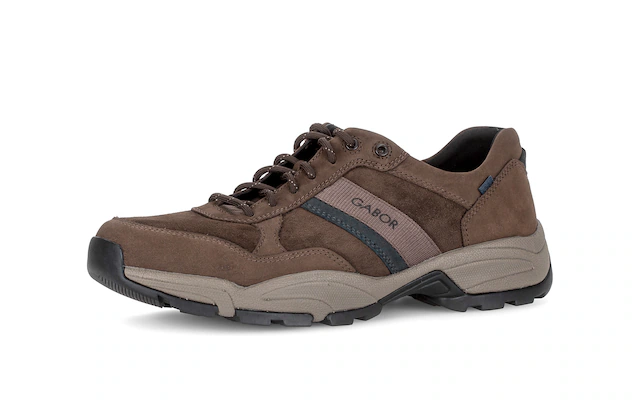 Gabor Sneaker Freizeitschuh, Halbschuh, Schnürer in Bequemweite G (= weit)