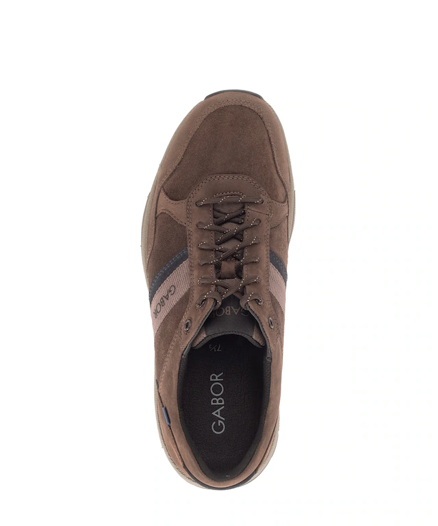 Gabor Sneaker Freizeitschuh, Halbschuh, Schnürer in Bequemweite G (= weit)