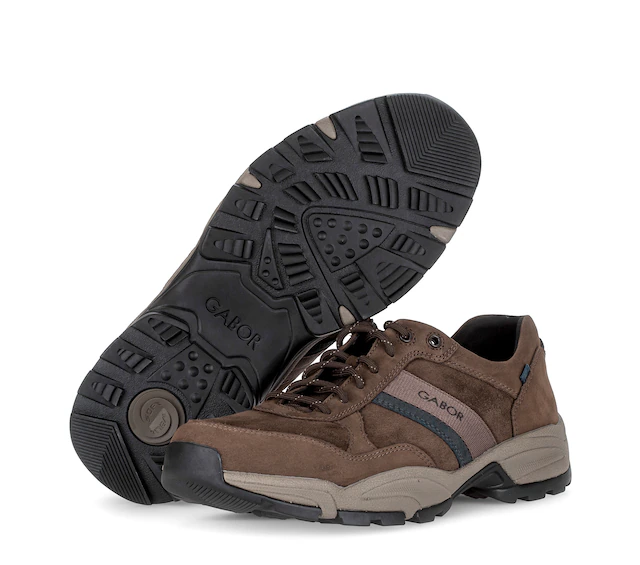 Gabor Sneaker Freizeitschuh, Halbschuh, Schnürer in Bequemweite G (= weit)