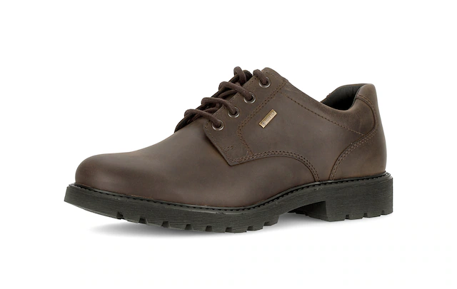 Gabor Schnürschuh Basicschuh mit wasserdichter GORE TEX-Membrane, Weite G (=weit)