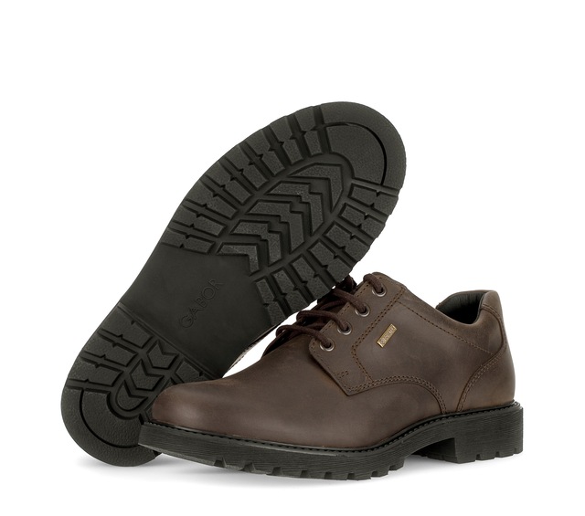 Gabor Schnürschuh Basicschuh mit wasserdichter GORE TEX-Membrane, Weite G (=weit)