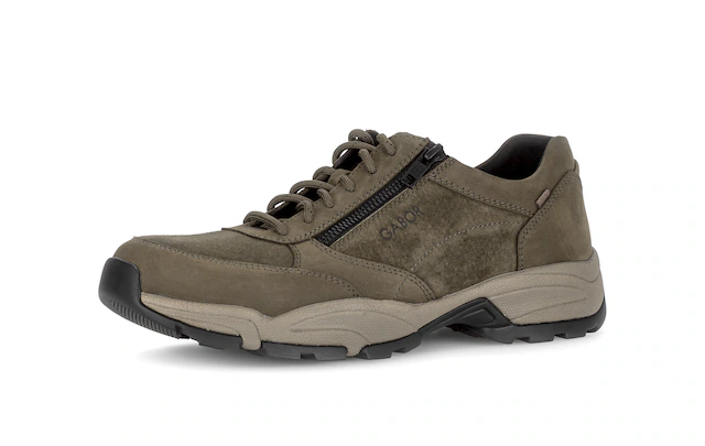 Gabor Sneaker Freizeitschuh, Halbschuh, Schnürer in Schuhweite G (= weit)