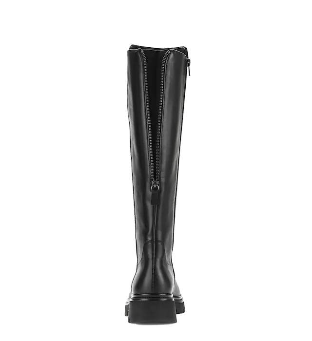 Gabor Stiefel Blockabsatz, Langschaftstiefel mit Innenreißverschluss