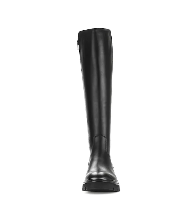 Gabor Stiefel Blockabsatz, Langschaftstiefel mit Innenreißverschluss