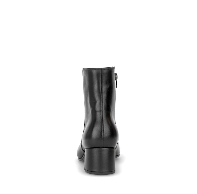 Gabor Stiefelette Blockabsatz, Ankleboots mit praktischem Reißverschluss, schmale Form