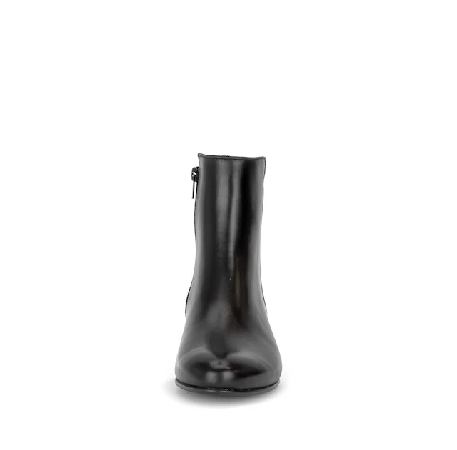 Gabor Stiefelette Blockabsatz, Ankleboots mit praktischem Reißverschluss, schmale Form