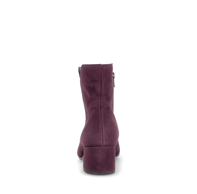 Gabor Stiefelette Blockabsatz, Ankleboots mit praktischem Reißverschluss, schmale Form