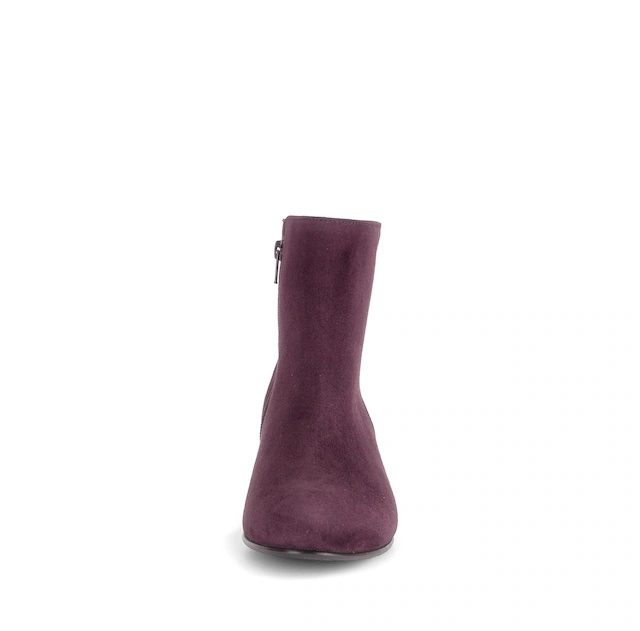 Gabor Stiefelette Blockabsatz, Ankleboots mit praktischem Reißverschluss, schmale Form