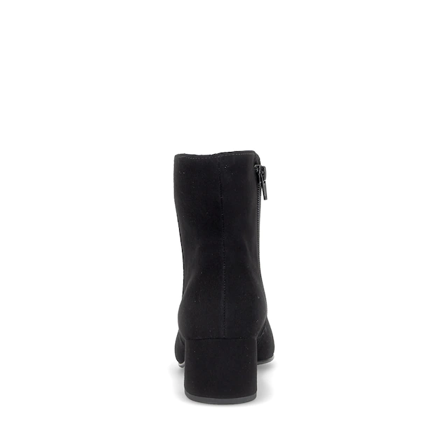 Gabor Stiefelette Blockabsatz, Ankleboots mit praktischem Reißverschluss, schmale Form