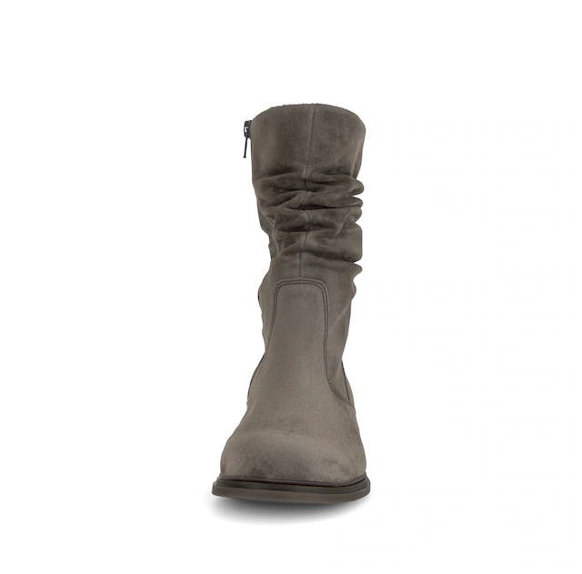 Gabor Stiefelette Blockabsatz, Kurzstiefel mit Innenreißverschluss, G-Weite