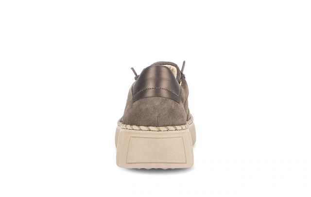 Gabor Slip-On Sneaker Freizeitschuh, Halbschuh, Slipper mit glänzendem Schmuckelement
