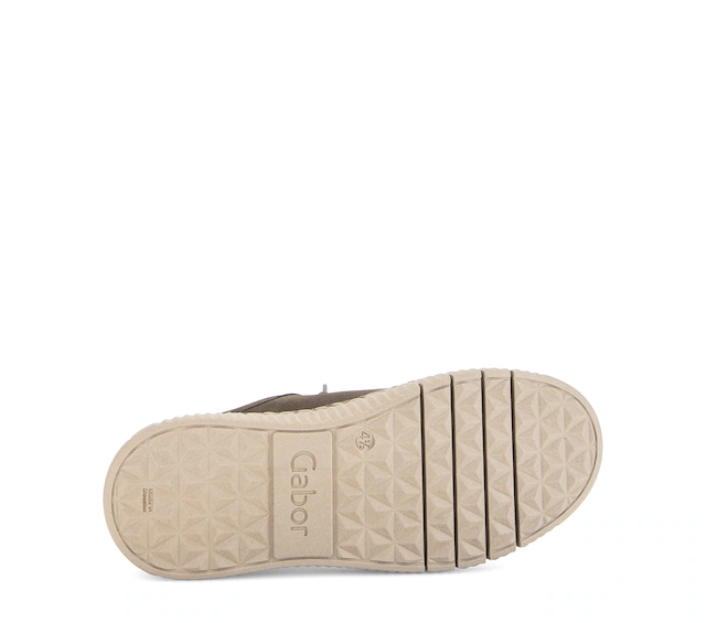 Gabor Slip-On Sneaker Freizeitschuh, Halbschuh, Slipper mit glänzendem Schmuckelement