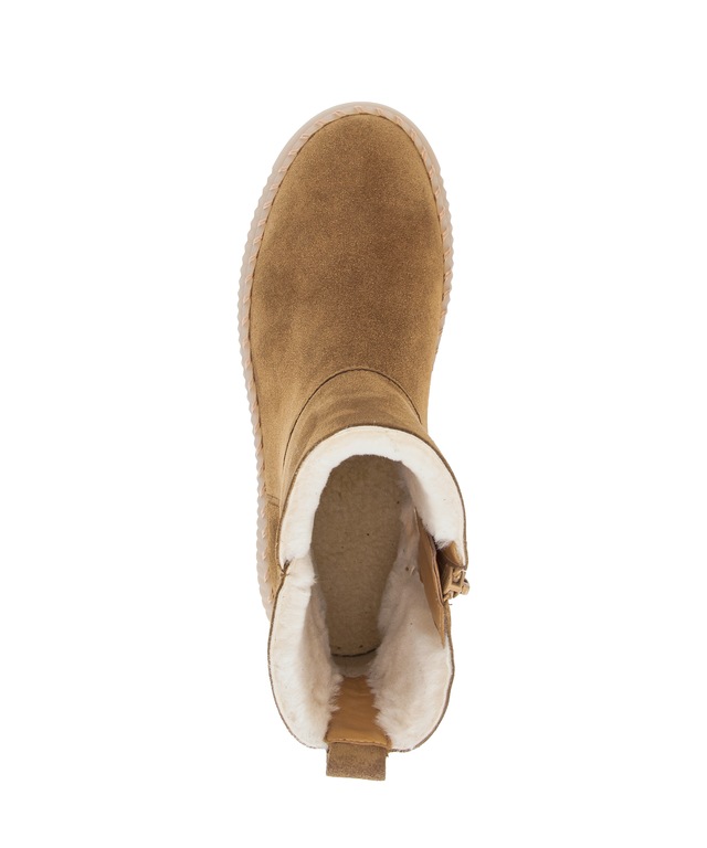 Gabor Winterboots Plateau, Stiefelette, Boots mit Kontrast-Rahmennaht