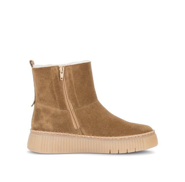 Gabor Winterboots Plateau, Stiefelette, Boots mit Kontrast-Rahmennaht