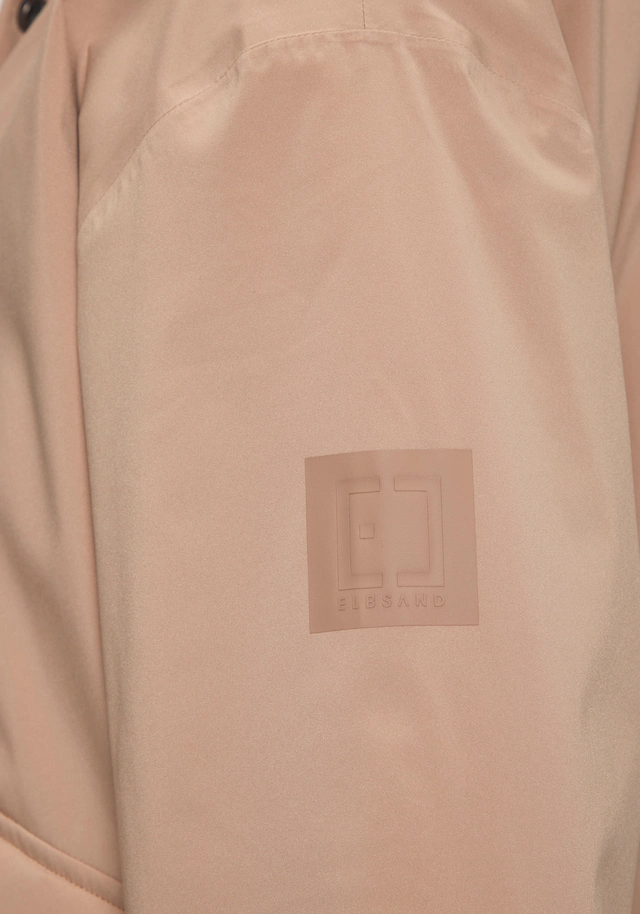 Elbsand Parka mit großem Logodruck auf der Rückseite