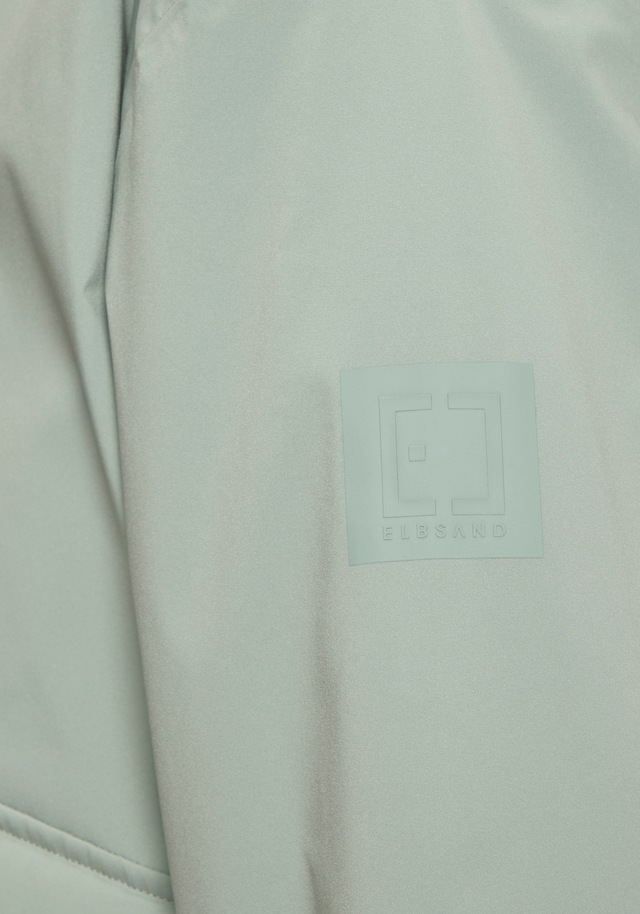 Elbsand Parka mit großem Logodruck auf der Rückseite