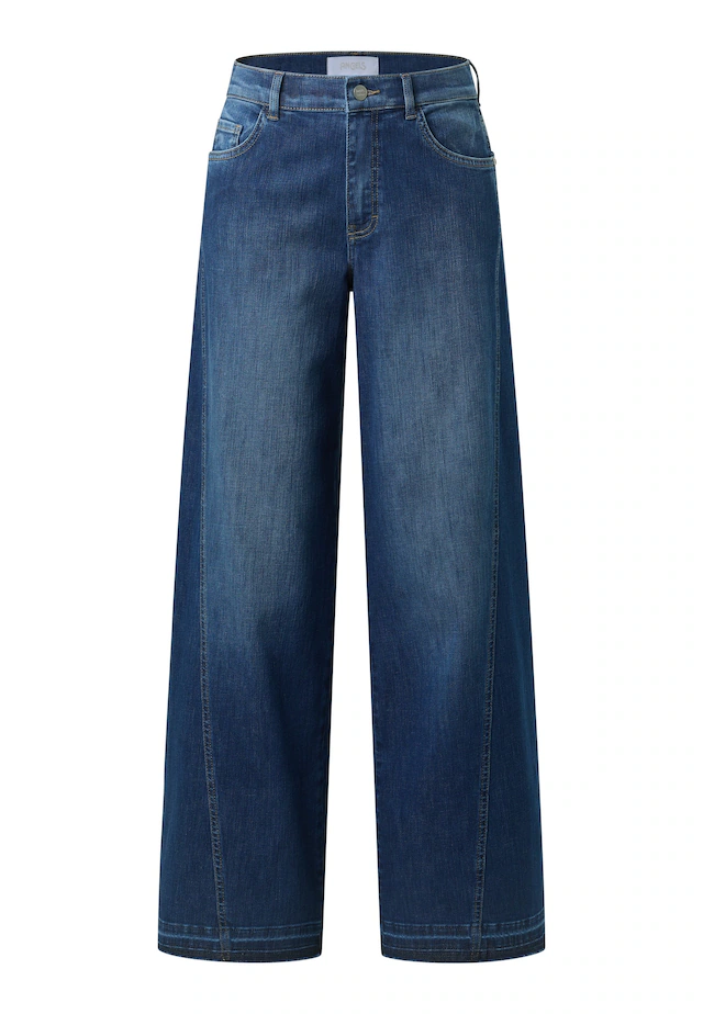 ANGELS Schlagjeans »LIVA EDGY« mit extraweitem Bein und Teilungsnaht