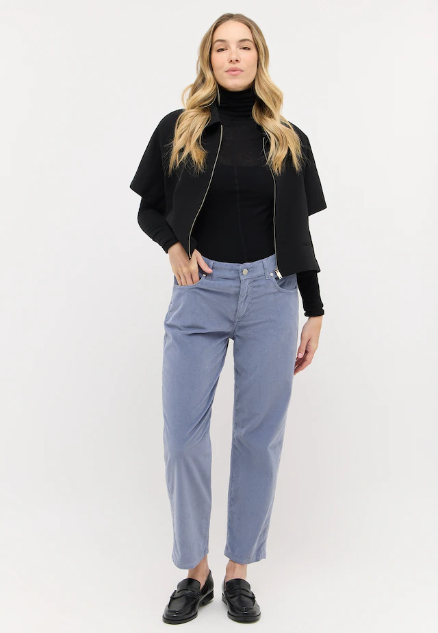 ANGELS Cordhose »EVY« Relaxed Fit, moderne O-Shape Form