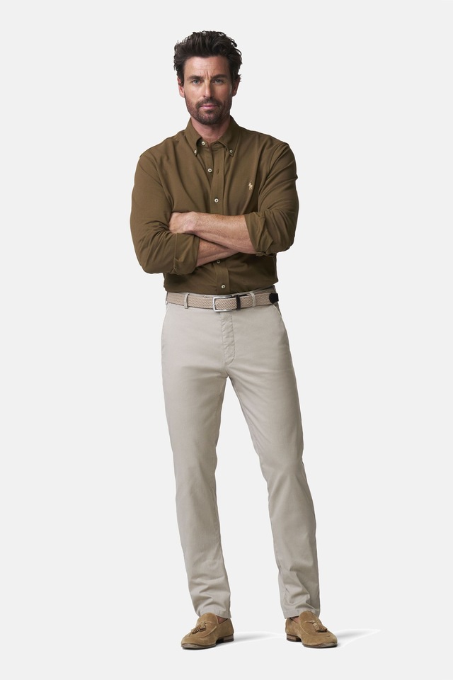 MEYER Chinos »New York 1-5074« in Regular-Fit