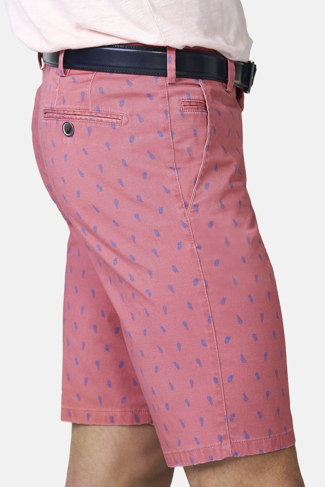 MEYER Chinos »B-Palma 1-3023« mit Pineapple-Print