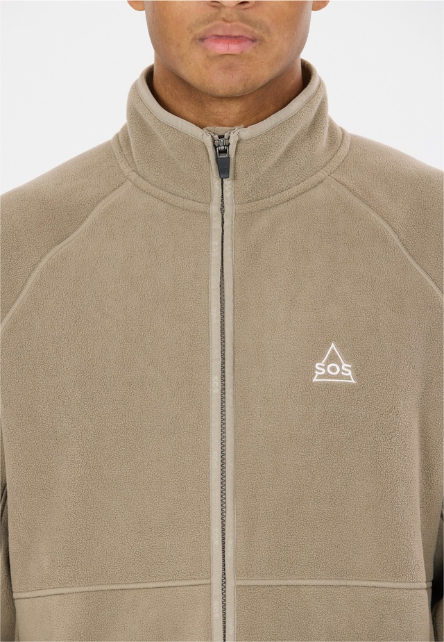 SOS Fleecejacke »Munson« in atmungsaktiver Qualität