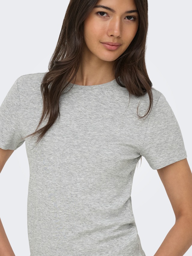 ONLY T-Shirt »ONLRILEY S/S TOPJRS« Baumwollmischung