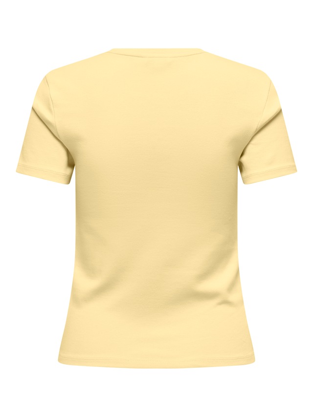 ONLY T-Shirt »ONLRILEY S/S TOPJRS« Baumwollmischung