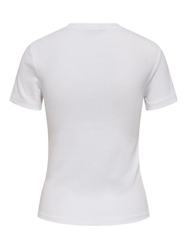 ONLY T-Shirt »ONLRILEY S/S TOPJRS« Baumwollmischung