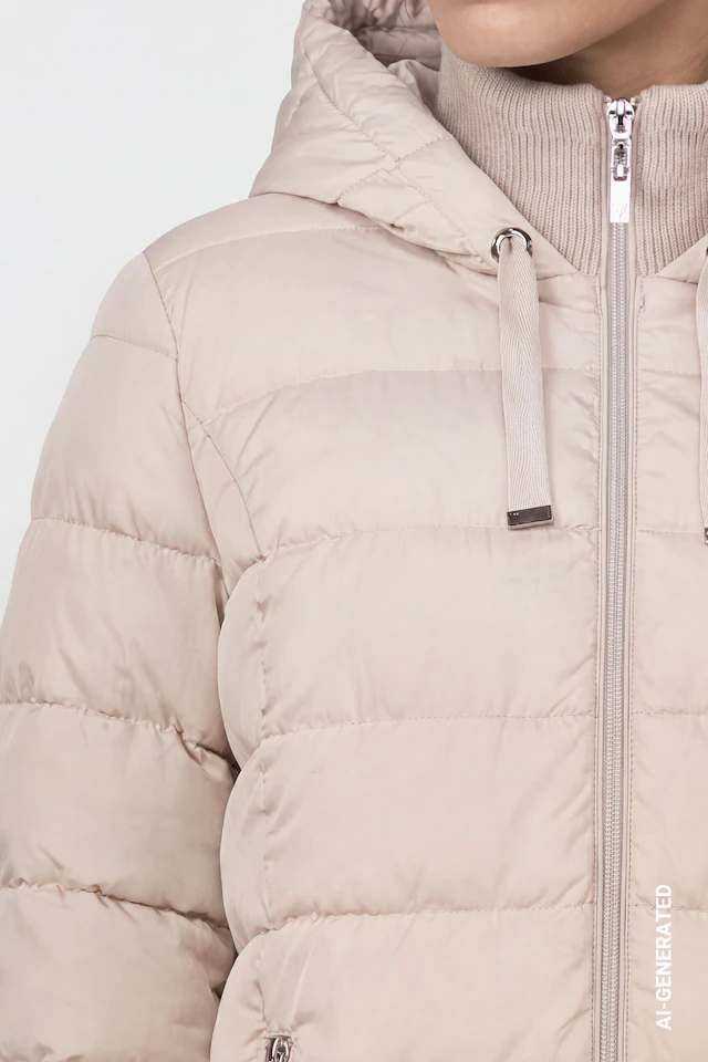 Monari Steppmantel »Mantel Stepp« Regular fit mit Stehkragen und Kapuze