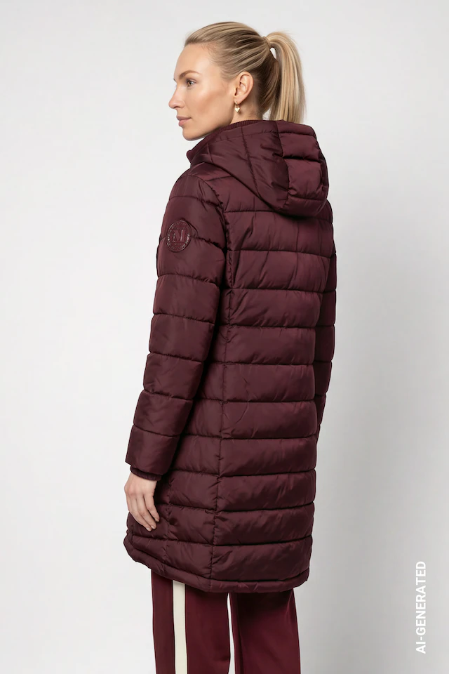 Monari Steppmantel »Mantel Stepp« Regular fit mit Stehkragen und Kapuze