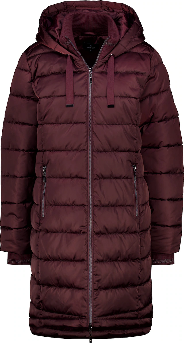 Monari Steppmantel »Mantel Stepp« Regular fit mit Stehkragen und Kapuze