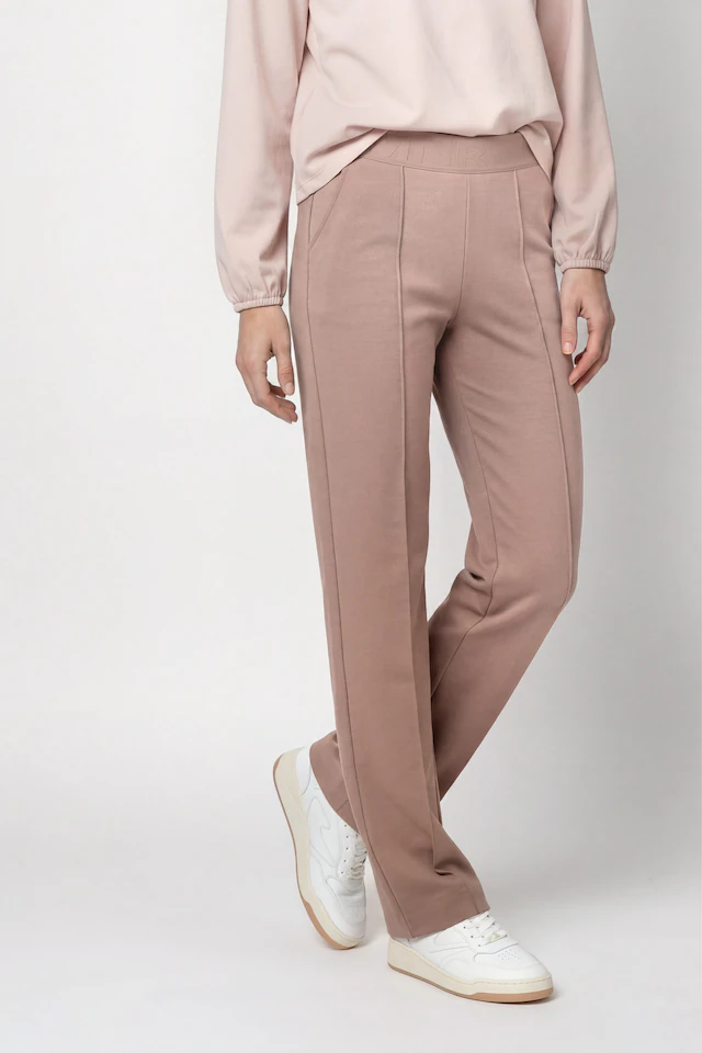 Monari Schlupfhose »Hose Bella Basic Regular« Regular fit mit elastischem Bund