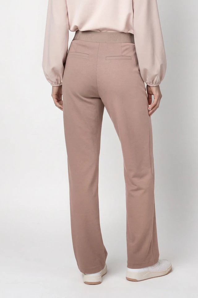 Monari Schlupfhose »Hose Bella Basic Regular« Regular fit mit elastischem Bund